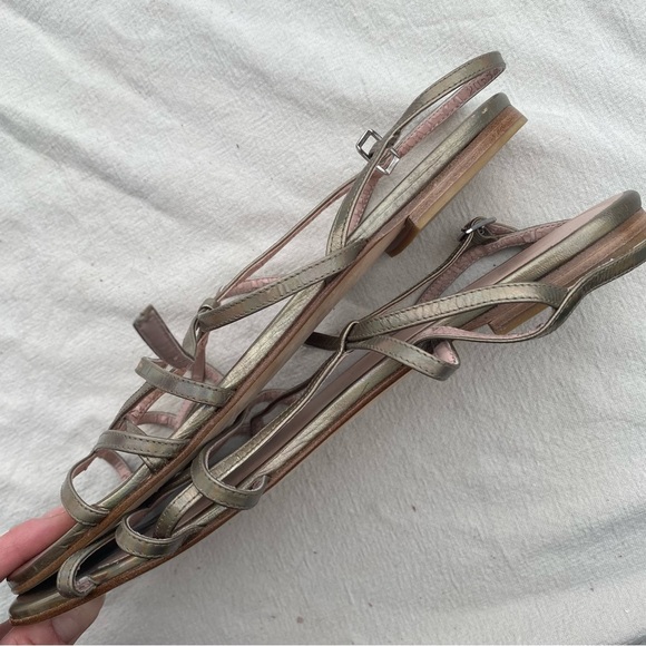 Stuart Weitzman iridescent Sandals NEW - Picture 3 of 7